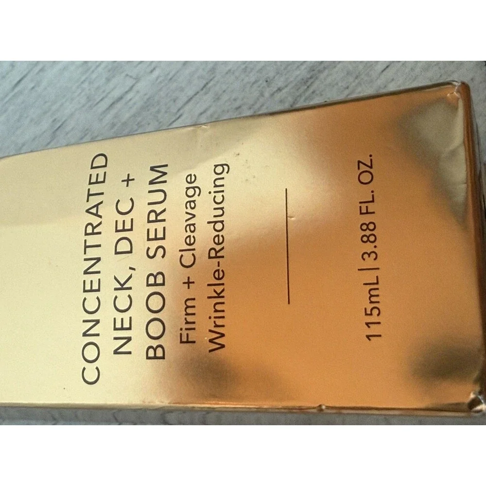 Nakery Concentrated Neck, Dec & Boob Serum Wrinkle Reducing 3.88 Oz - NEW IN BOX